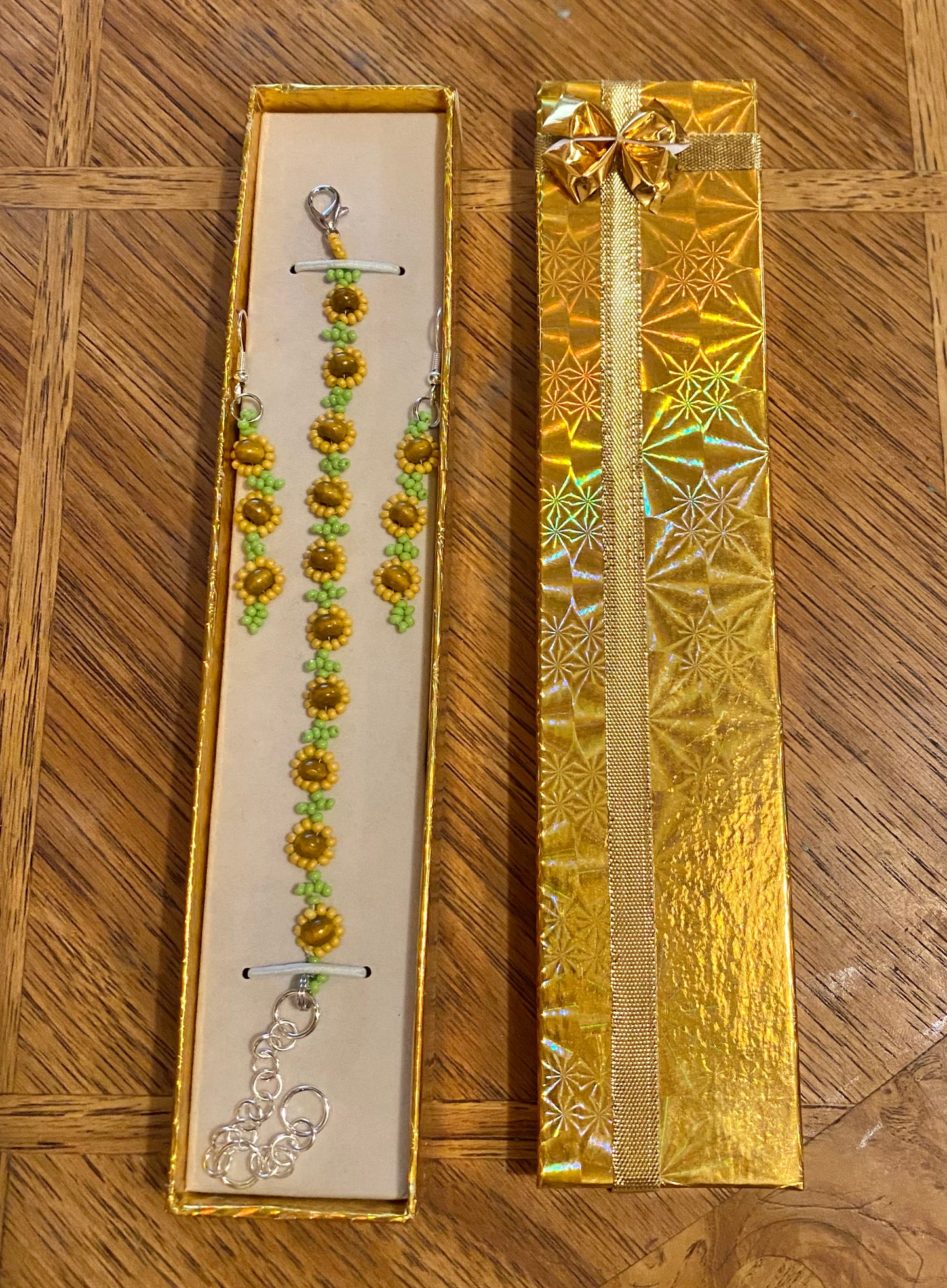 Bracelet and Earrings Set