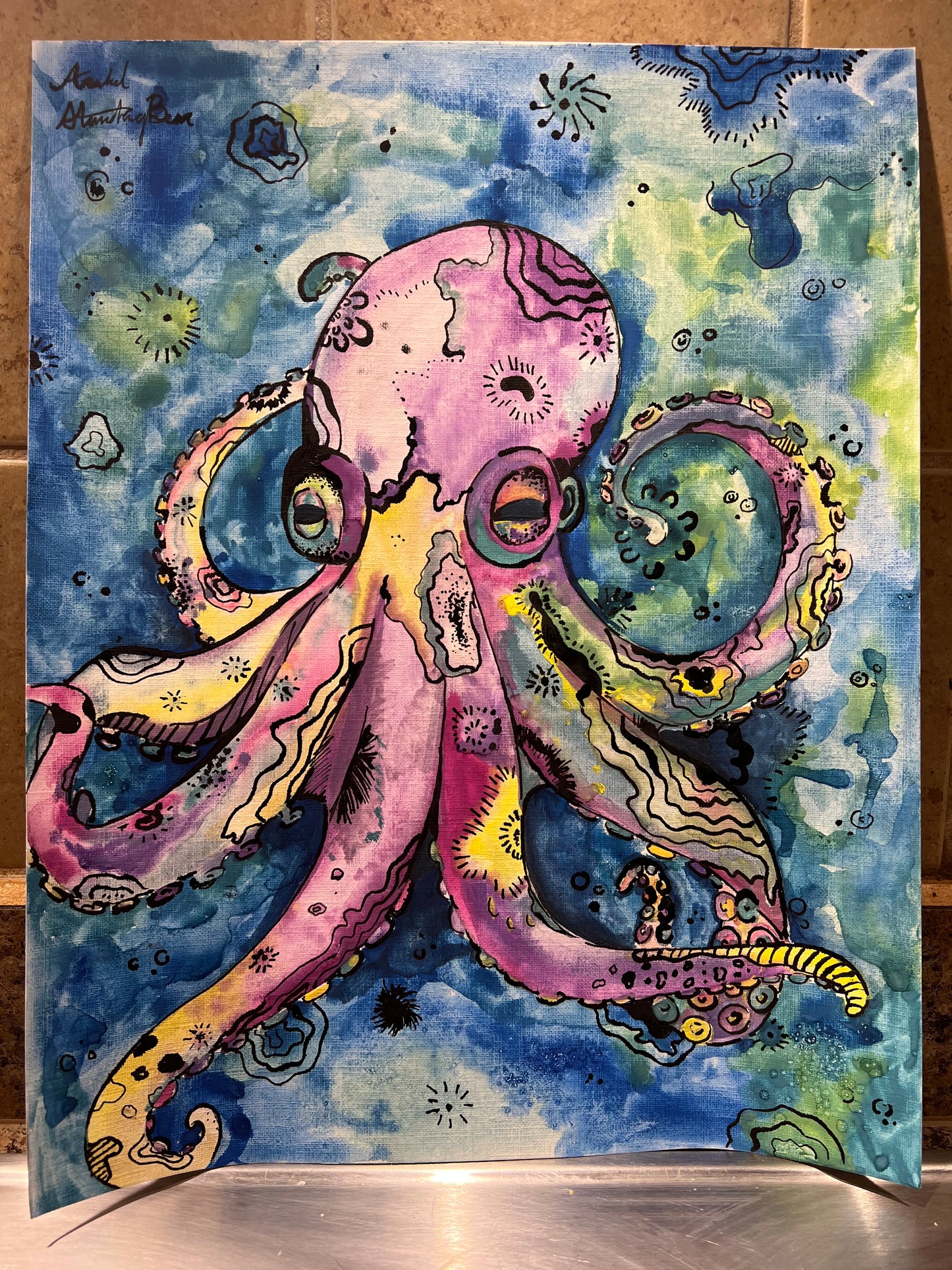 Watercolor & Ink