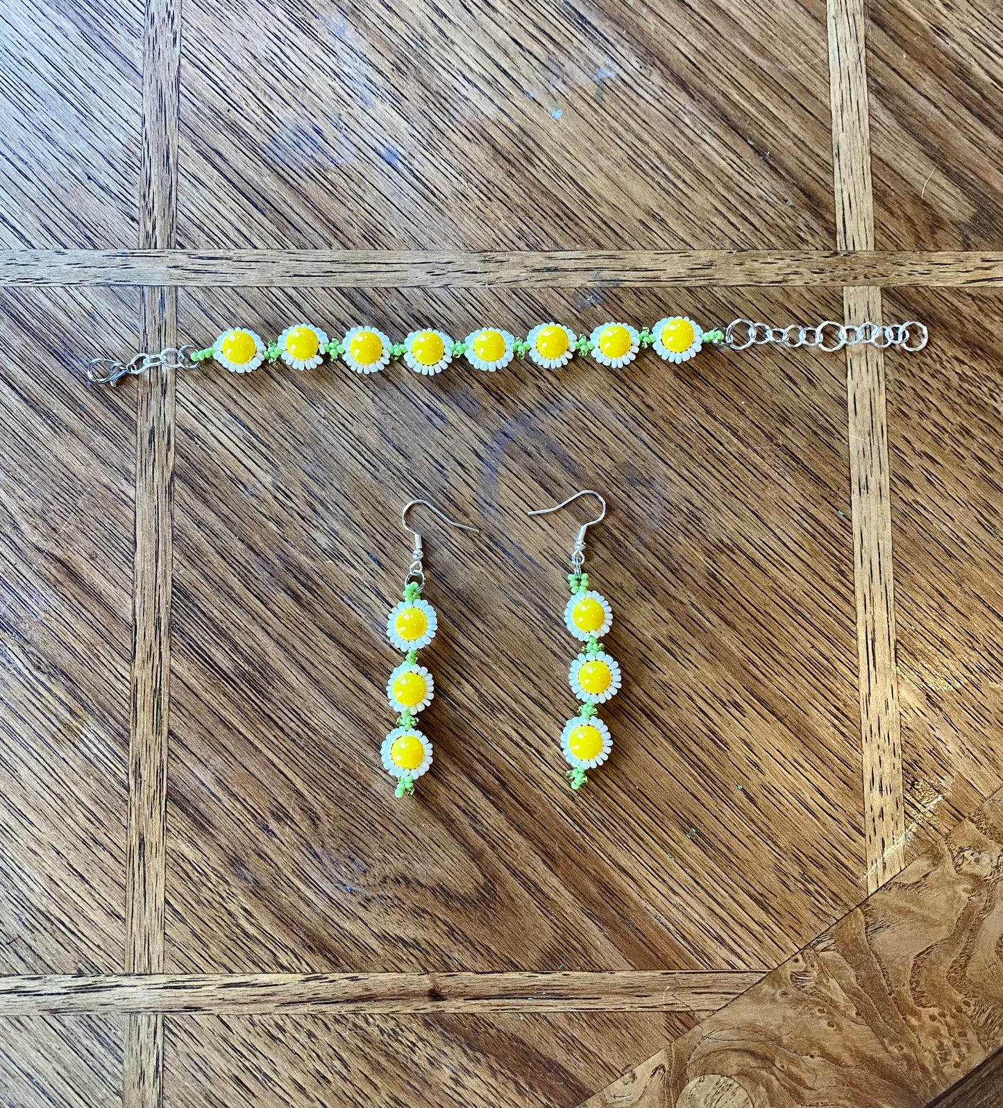 Bracelet and Earrings Set