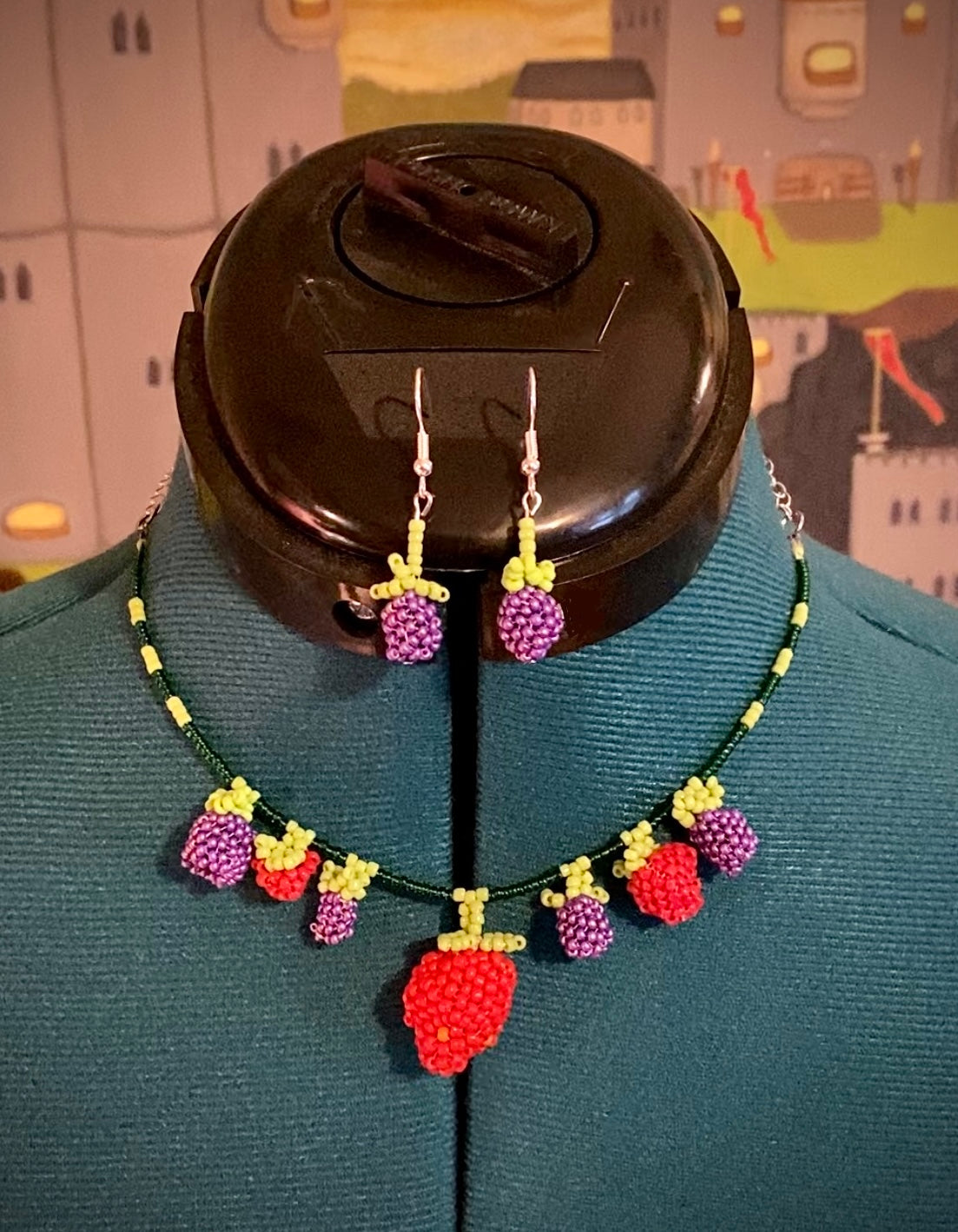 Necklace and Earrings Set